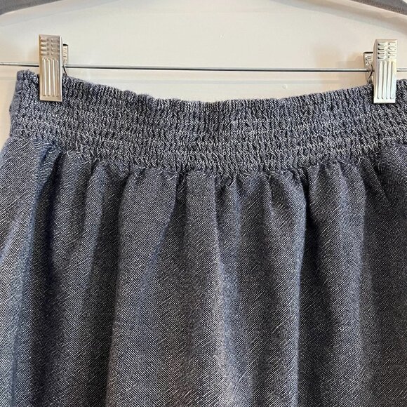 Lucky Brand embroidered a-line chambray denim skirt XS - Picture 6 of 6